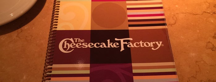 The Cheesecake Factory is one of favorites 1.