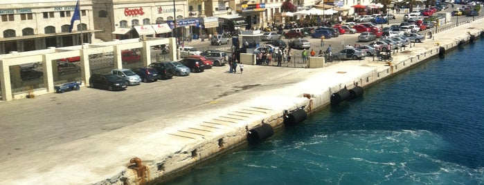 Syros Port is one of Places.