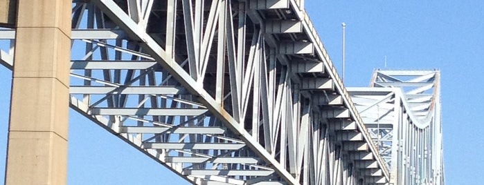 Commodore John Barry Bridge is one of favorites.