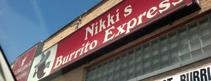 Nikki's Burrito Express is one of Dan 님이 좋아한 장소.