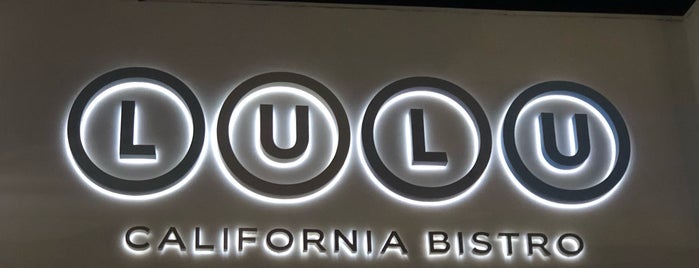 Lulu California Bistro is one of palm springs.