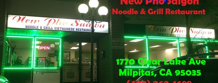New Pho Saigon Noodle & Grill Restaurant is one of Lugares favoritos de Tyler.