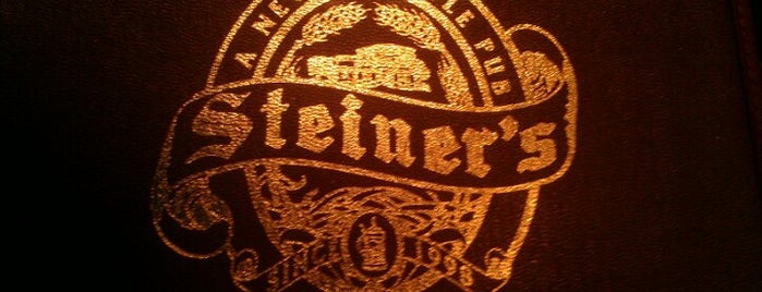 Steiner's is one of สถานที่ที่ Brian ถูกใจ.