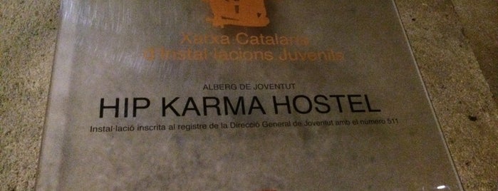 Hip Karma Youth Hostel Barcelona is one of Retour À Barcelone.