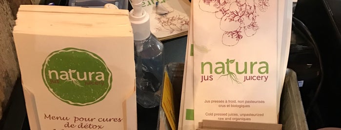 Naturajuicery is one of Samさんのお気に入りスポット.