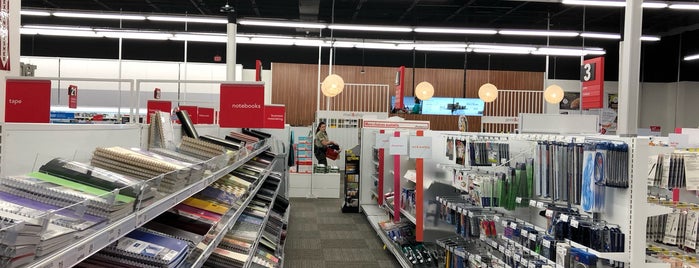 OfficeMax is one of Places Merchandised/Reset/Demos.