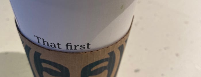 Starbucks is one of Fresh Brew Badge.