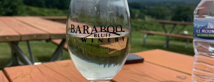 Baraboo Bluff Winery is one of Wisconsin Dells.