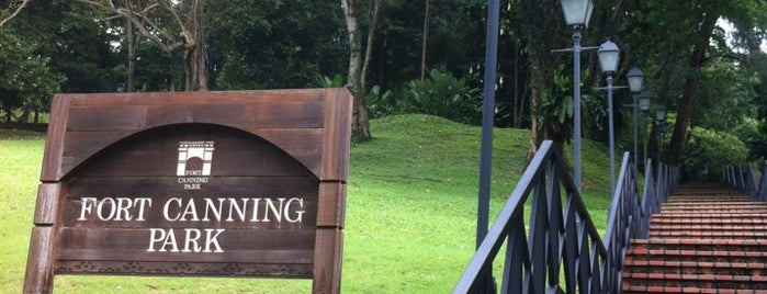 Fort Canning Park is one of Trek Across Singapore.