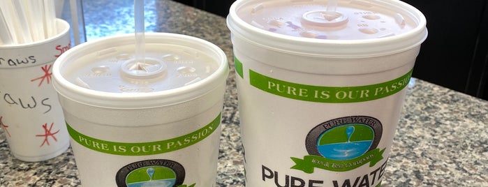 Pure Water Ice and Tea Company is one of The 13 Best Places for Green Tea in Lubbock.