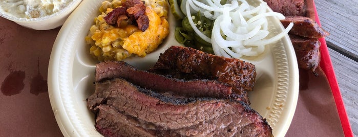 Flores Barbecue is one of Texas Top 50 BBQ.