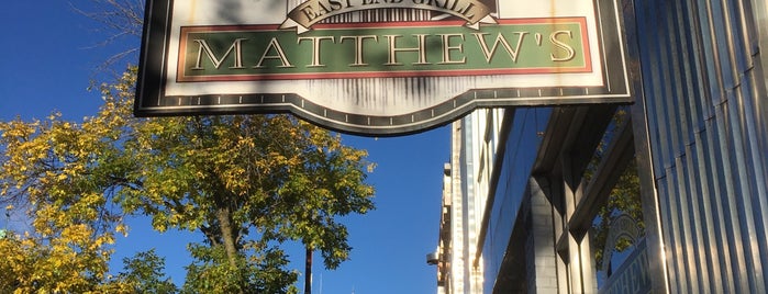 Matthews East End Grill is one of Dinner.