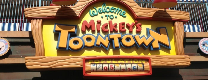 Mickey's Toontown is one of 33.