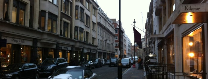 Savile Row is one of Guide to London.
