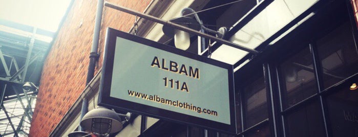 Albam Clothing is one of london.