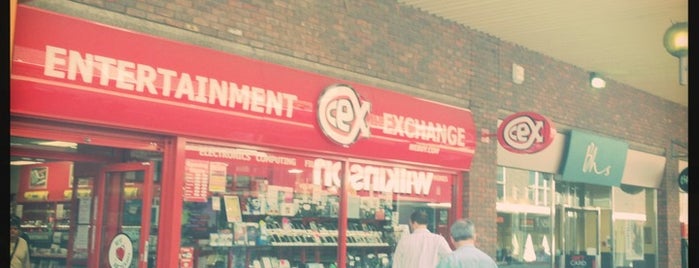 CeX is one of Place's To Go.