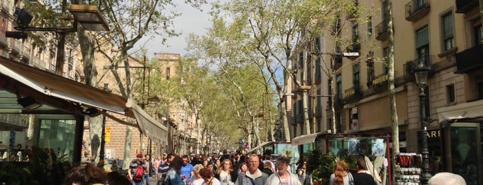La Rambla is one of My Barcelona, Spain.