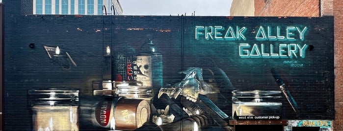 Freak Alley is one of Summer roadtrip.