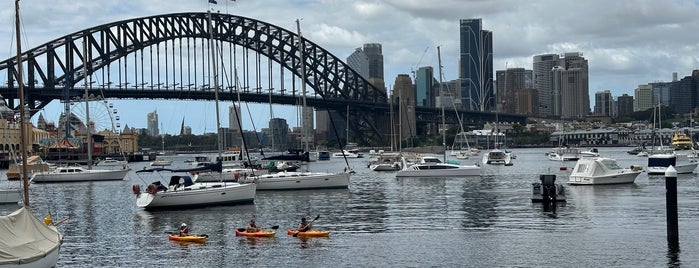 Lavender Bay Wharf is one of Syd.