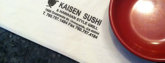 kaisen sushi is one of test.