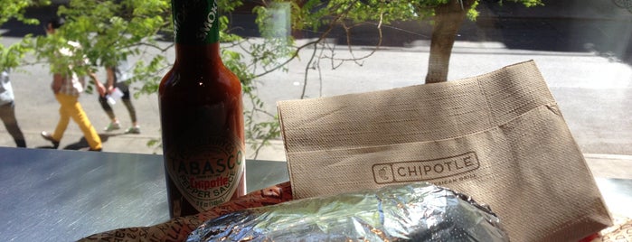 Chipotle Mexican Grill is one of nyc food havens.