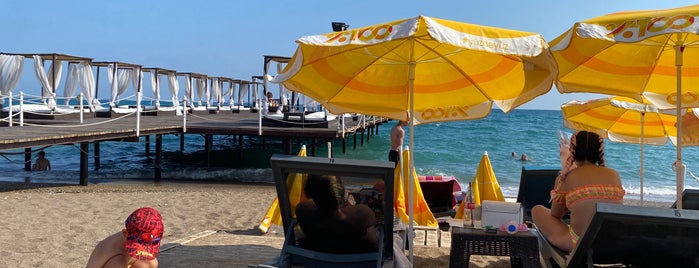 Angel Beach Club is one of Antalya-Lara.