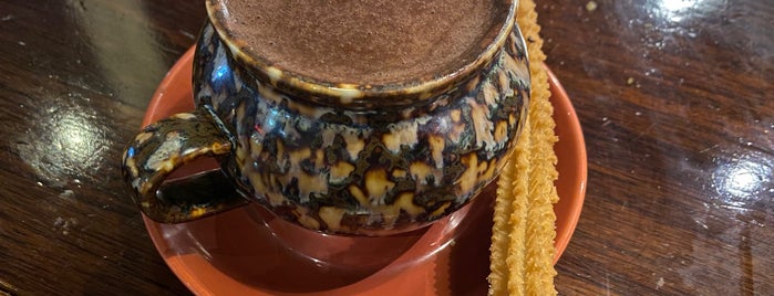 Chocolateria San Churro is one of coffee.