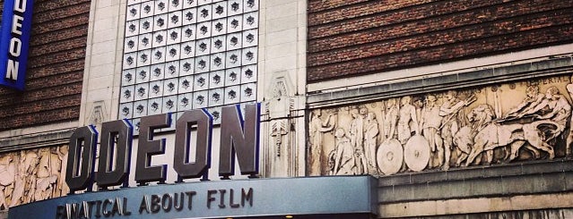 Odeon is one of Lieux qui ont plu à Jason.