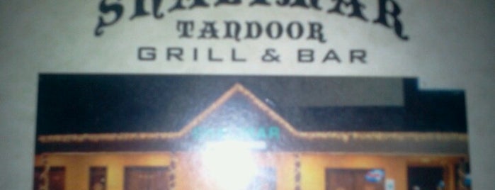 Shalimar Tandoor Grill & Bar is one of Lugares favoritos de Brandi.