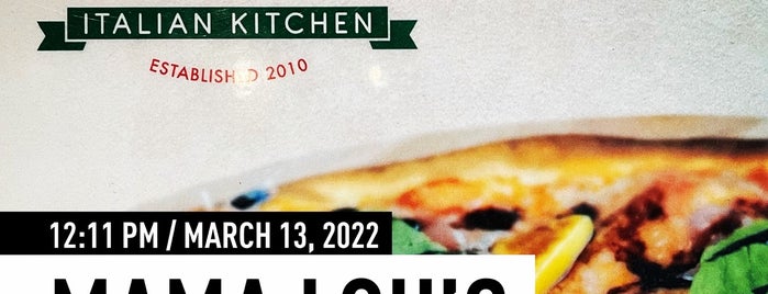 Mama Lou's Italian Kitchen is one of สถานที่ที่ Agu ถูกใจ.