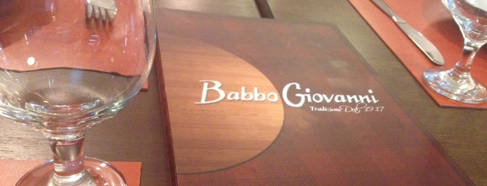 Babbo Giovanni is one of só os melhores!.