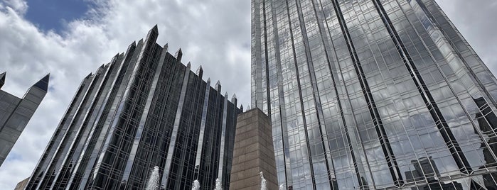 PPG Place Plaza and Water Feature is one of Favorites.
