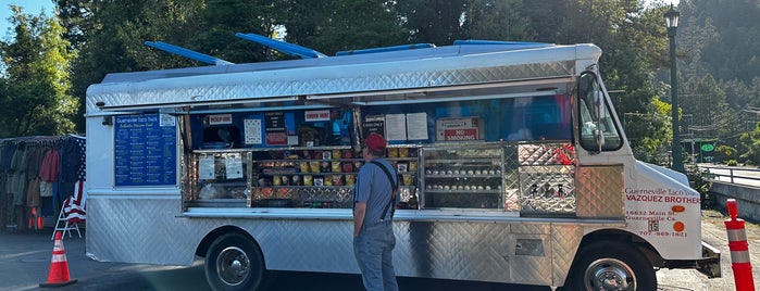 Guerneville Taco Truck is one of Napa & Sonoma.