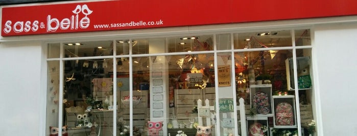 Sass & Belle is one of London Not-Food Places.