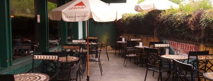 Springbok Bar & Grill is one of Tempat yang Disimpan Justin.