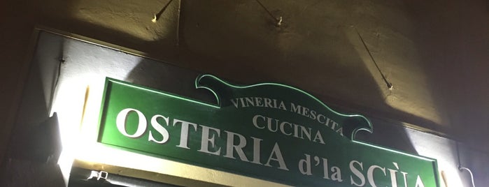 Osteria d'la Scua is one of ristoranti.