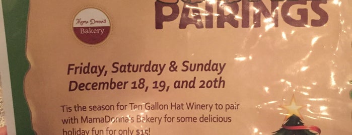 Ten Gallon Hat Winery is one of Tempat yang Disukai tanya.