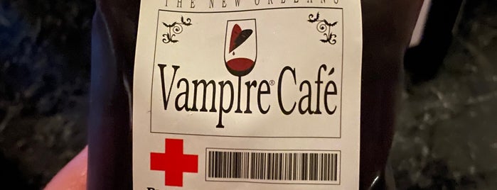 The New Orleans Vampire Café is one of La Nouvelle Orléans.