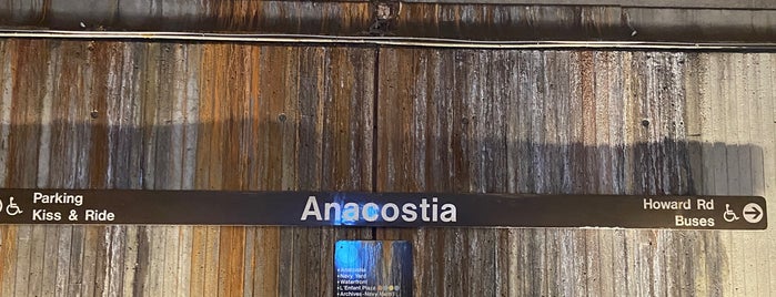 Anacostia Metro Station is one of Work/commute.