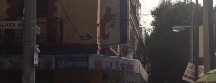 La Embajada jarocha is one of Musts.