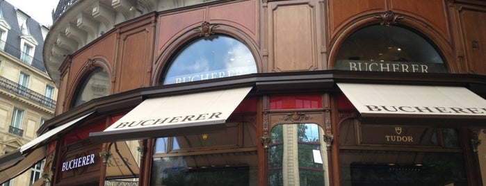 Bucherer is one of Shopping in Paris.