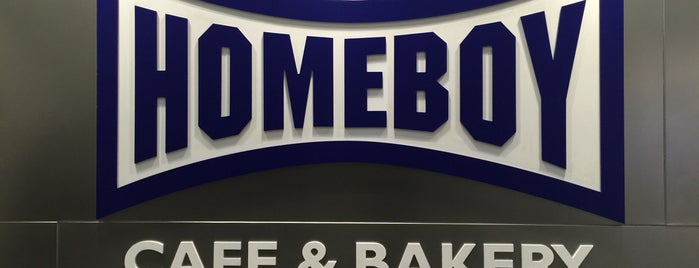 Homeboy Cafe & Bakery is one of Vegas & CA-Stadiums, Casinos, Restaurants, Enter..