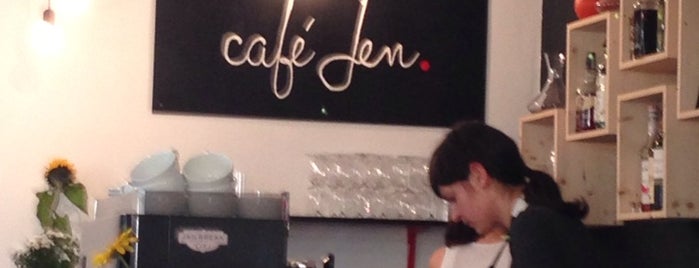 café jen is one of Coffee & work places.