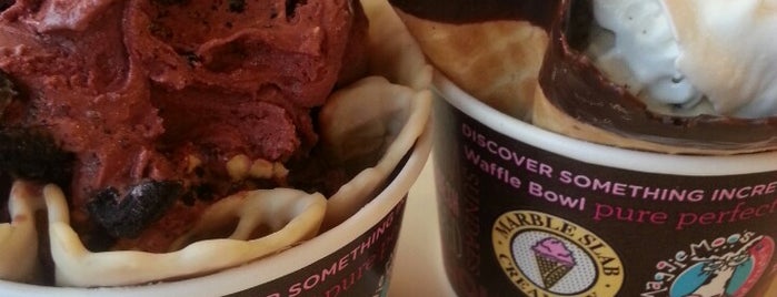 Marble Slab Creamery is one of The 7 Best Places for S'mores in Chattanooga.