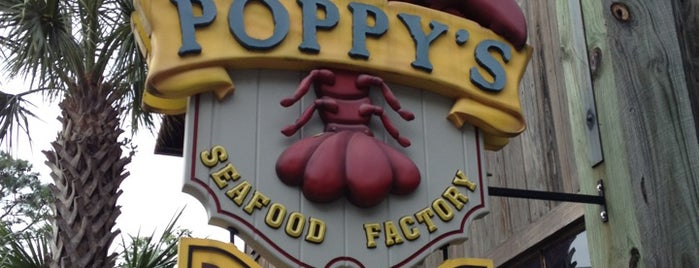 Poppy's Seafood Restaurant is one of Destin.