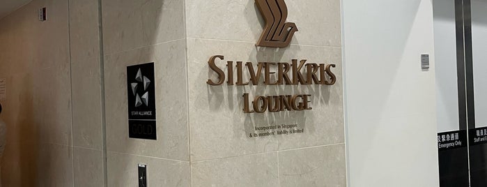 Singapore Airlines SilverKris Lounge is one of Orte, die Lester gefallen.