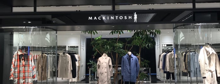 MACKINTOSH is one of Tokyo shopping.