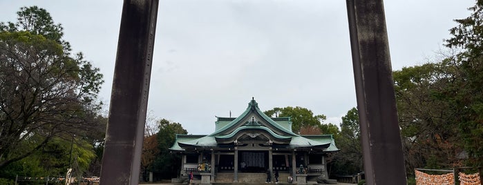 Hokoku Shrine is one of Tempat yang Disukai Isabel.