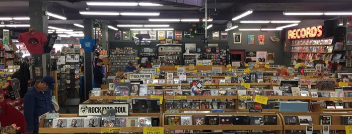The Record Exchange is one of Downtown Boise.