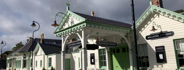 Ballater Royal Station is one of Aberdeenshire.